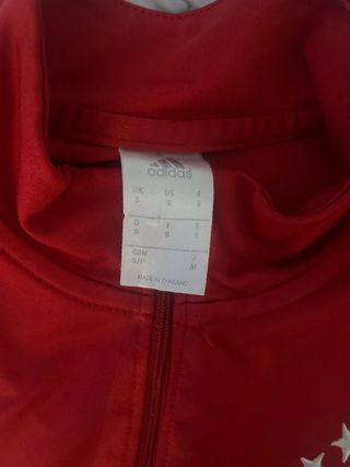 Chaqueta Adidas Roja Bayern Múnich