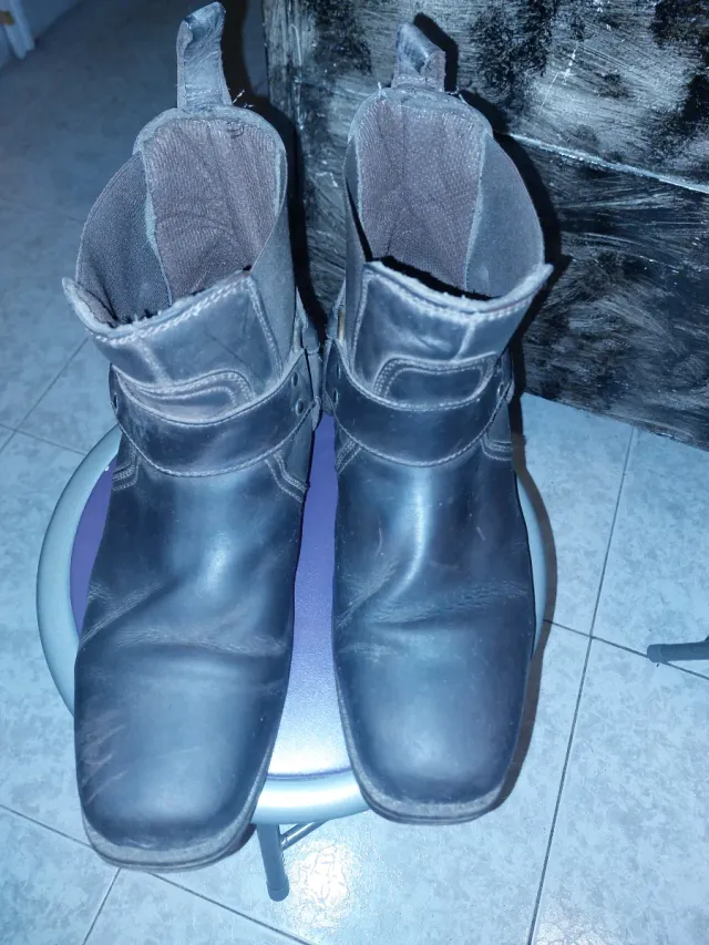 Botas de Piel Custom/Vaqueras Marrones