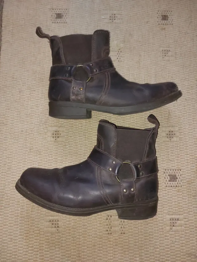 Botas de Piel Custom/Vaqueras Marrones