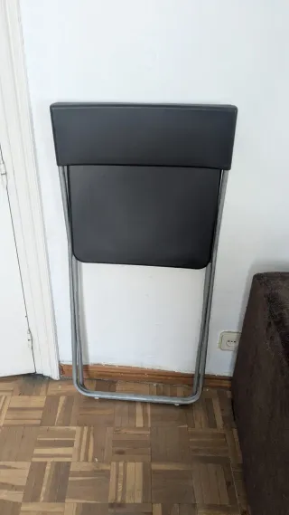 Silla Plegable Ikea GUNDE Negra