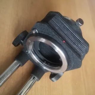 Minolta-SR Extension Bellows "De luxe" with Slide