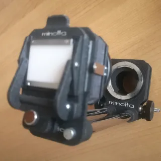 Minolta-SR Extension Bellows "De luxe" with Slide
