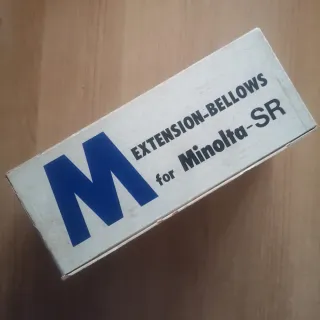 Minolta-SR Extension Bellows "De luxe" with Slide