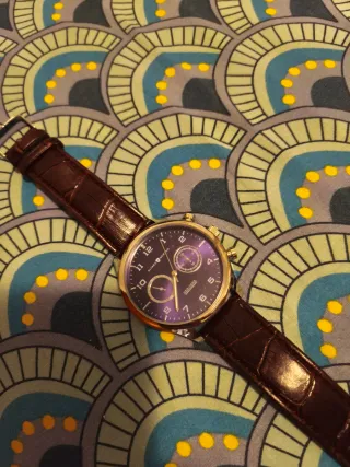 Reloj Álvaro Moreno Marrón y Azul