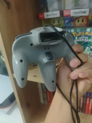 Mando Nintendo 64 Original Gris