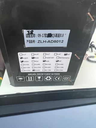 Pantalla Android Audi Q5 2009-2016