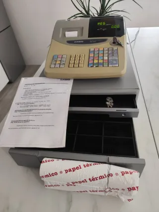 Caja Registradora Casio TE-100