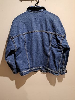 Chaqueta vaquera oversize Bershka XS