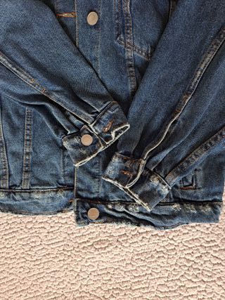 Chaqueta vaquera oversize Bershka XS