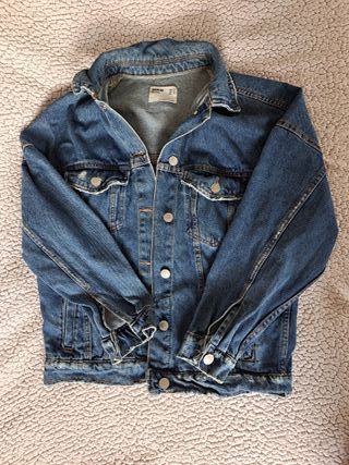 Chaqueta vaquera oversize Bershka XS