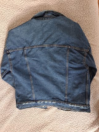Chaqueta vaquera oversize Bershka XS