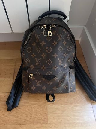 Mochila Louis Vuitton Monogram Marrón Negra