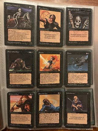 Magic The Gathering lotto vintage FBB