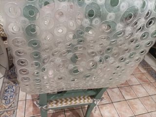 Asiento de bañera blanco