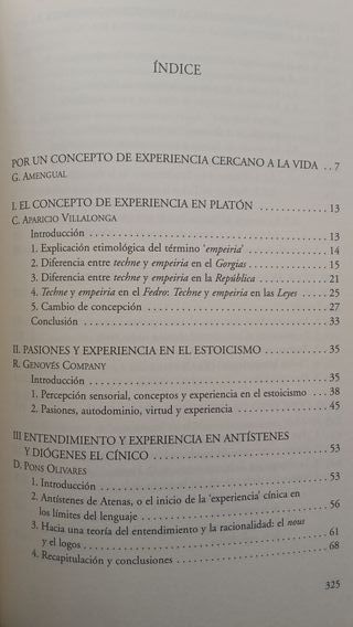 La experiencia: Su significado en la historia...