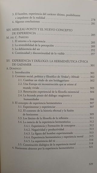 La experiencia: Su significado en la historia...