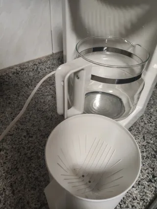 Cafetera de filtro Fagor blanca