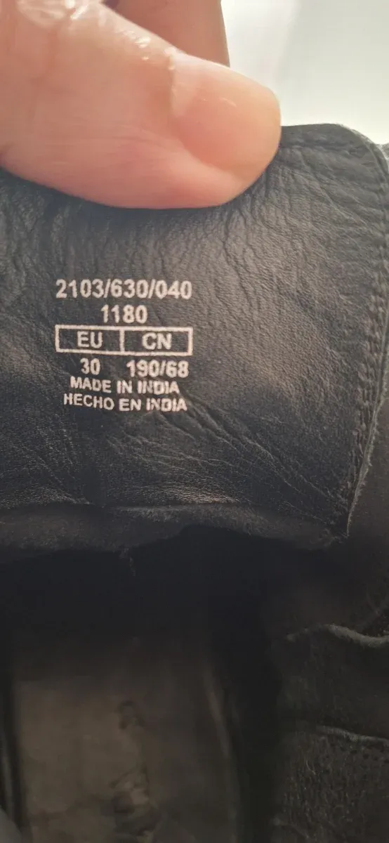 Botas Zara Piel Niña Talla 30