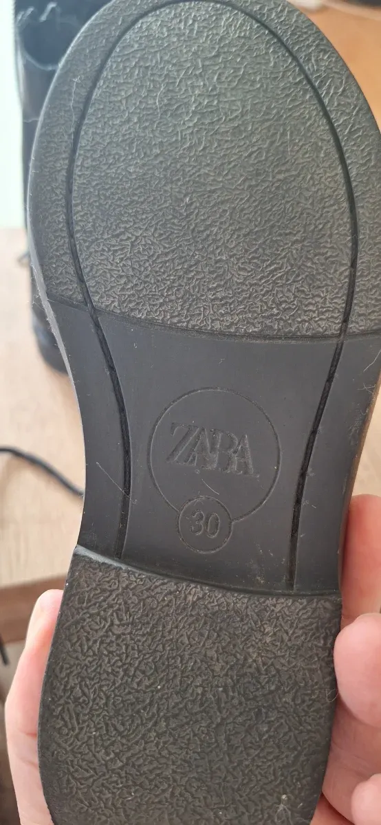 Botas Zara Piel Niña Talla 30