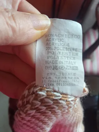Jersey de chica con estampado geométrico