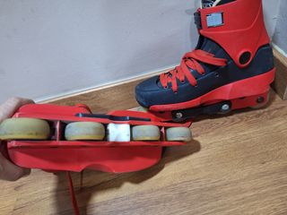Patines Roces Rojos/Negros Talla 42, con protegión