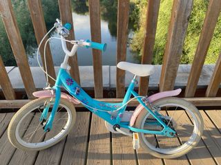 Bicicleta Infantil Frozen Azul