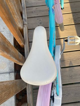 Bicicleta Infantil Frozen Azul