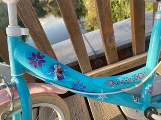 Bicicleta Infantil Frozen Azul