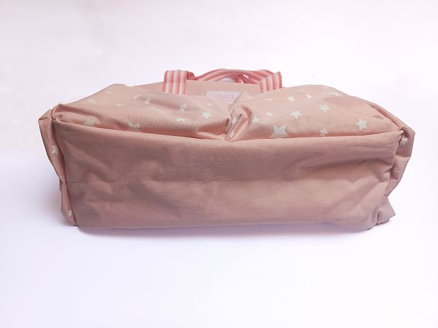 Mala maternidade Uriage rosa estrelas