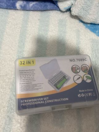 Kit destornilladores 32 en 1 NO.7089C