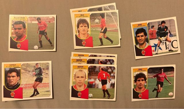 Cromos Liga 91/92