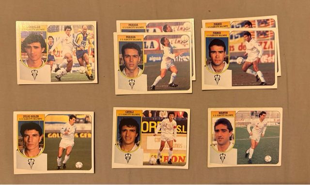 Cromos Liga 91/92