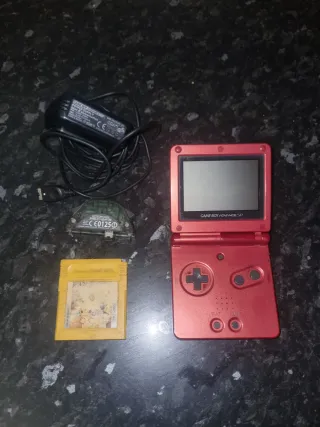 Nintendo Game Boy Advance SP Roja