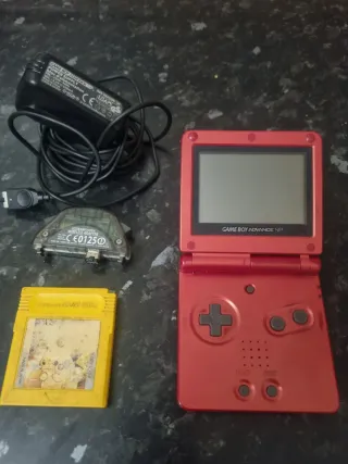 Nintendo Game Boy Advance SP Roja