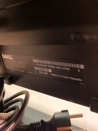 Monitor Dell 15 Negro