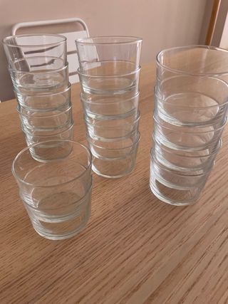 Set 16 Vasos Chiquito Cristal