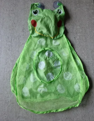 Sacca porta giocattoli da bagno rana