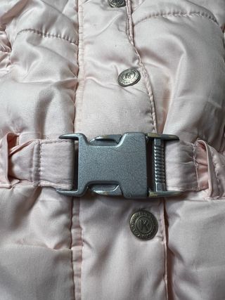 Giubbotto bambina 2 anni rosa pallido