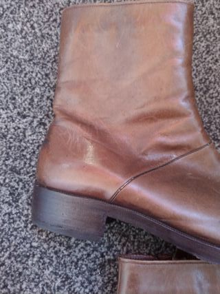 Stivali Vintage Pelle e Lana Marrone Patons rieker
