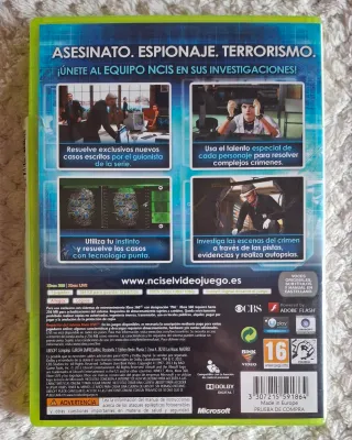 🇪🇸 NCIS Navy Investigación Criminal Xbox 360