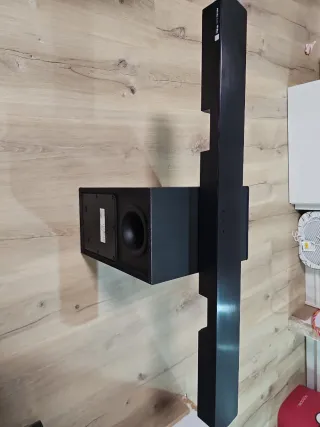Barra de sonido Samsung con subwoofer