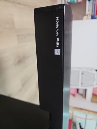 Barra de sonido Samsung con subwoofer