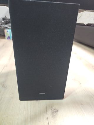 Barra de sonido Samsung con subwoofer