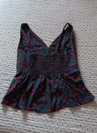 Top estampado floral
