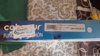 Funda de colchón completa cremallera 150x190x30