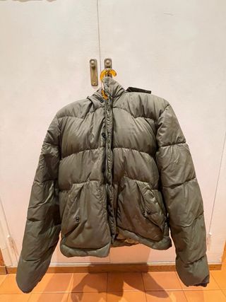 Anorak Ralph Lauren Plumas Talla L Verde