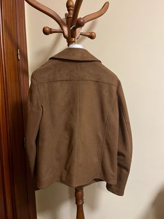 Cazadora Antelina ASOS Talla M Marrón
