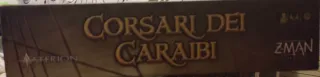 Corsari dei Caraibi gioco da tavola