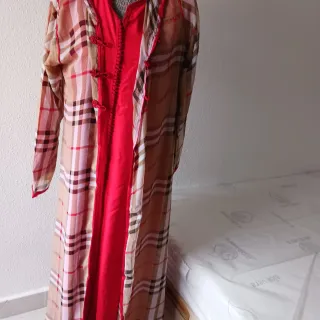 Caftán jelaba mlefa 2 piezas, M,L