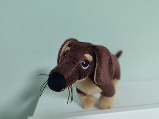 Bassotto in peluche